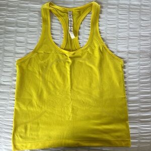 Lululemon Athletica Vibrant Yellow Tank Top